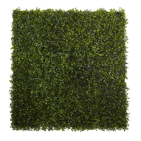 Nearly Natural 12 x 10 in. Boxwood Mat - Set of 12 6141-S12